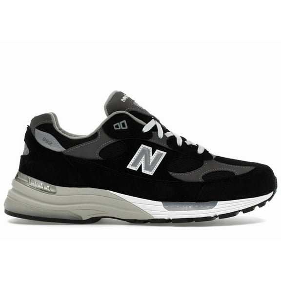 New Balance Men's 992 MiUSA Black Grey Shoes, from StockX