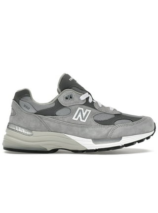 靴 Newbalance 992BL 26.5 New Balance 992 Unisex Running Shoe in Olive and Grey - E