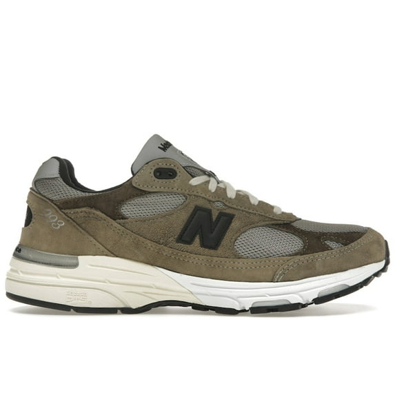 New Balance Men's 993 MiUSA JJJJound Military Urban Grey Angora Shoes, from StockX