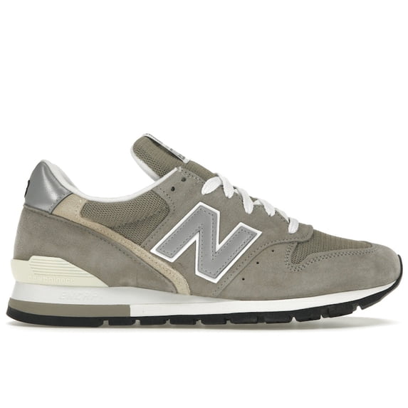 New Balance Men's 996 MiUSA Grey Silver Shoes, from StockX