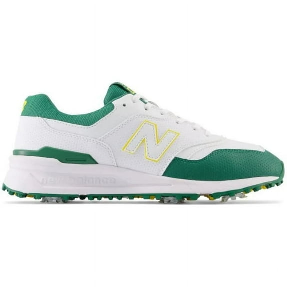 New Balance Men's 997 Golf Shoes White/Green D 14