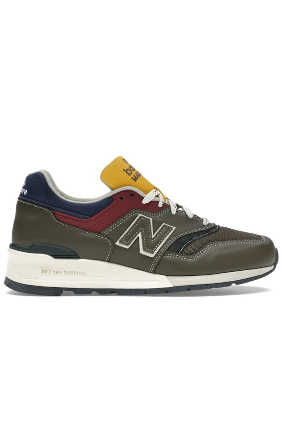 Men's 997 MiUSA Aimé Leon Dore Dark Moss Angora Shoes, from StockX
