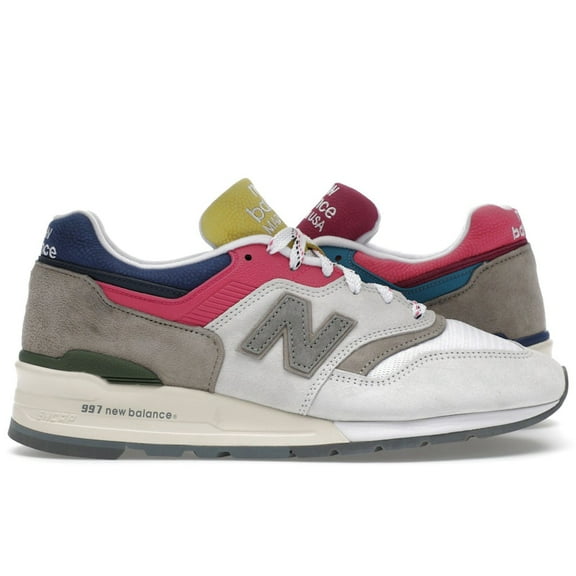 New Balance Men's 997 MiUSA Aimé Leon Dore Grey Midnight Shoes, from StockX