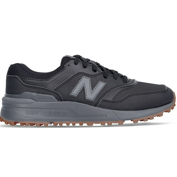 New Balance Men's 997 Sl Golf Shoes Black/Grey 4E 11.5