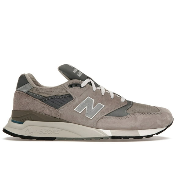 New Balance Men's 998 Core MiUSA Grey Silver Running Shoes, from StockX