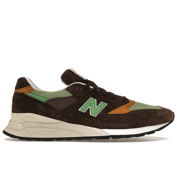 New Balance Men's 998 MiUSA Teddy Santis Brown Green Shoes, from StockX
