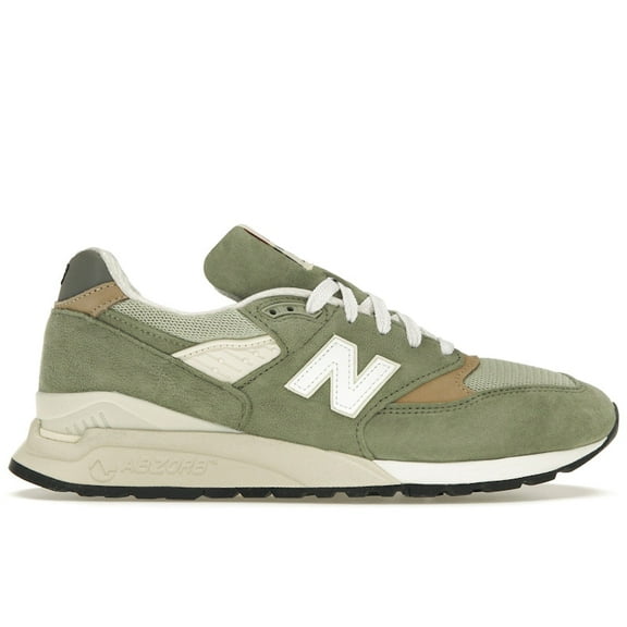 New Balance Men's 998 MiUSA Teddy Santis Olive Incense Shoes, from StockX