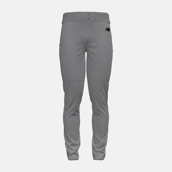 New Balance Men's Adversary 2.0 Solid Tapered Baseball Pant Grey 3Xl