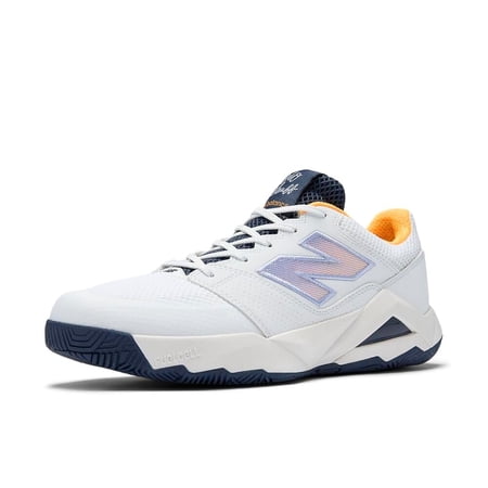New Balance Men's Coco Delray V2 Hard Court Tennis Shoe, Apollo Gold/Boysenberry, 12.5 M
