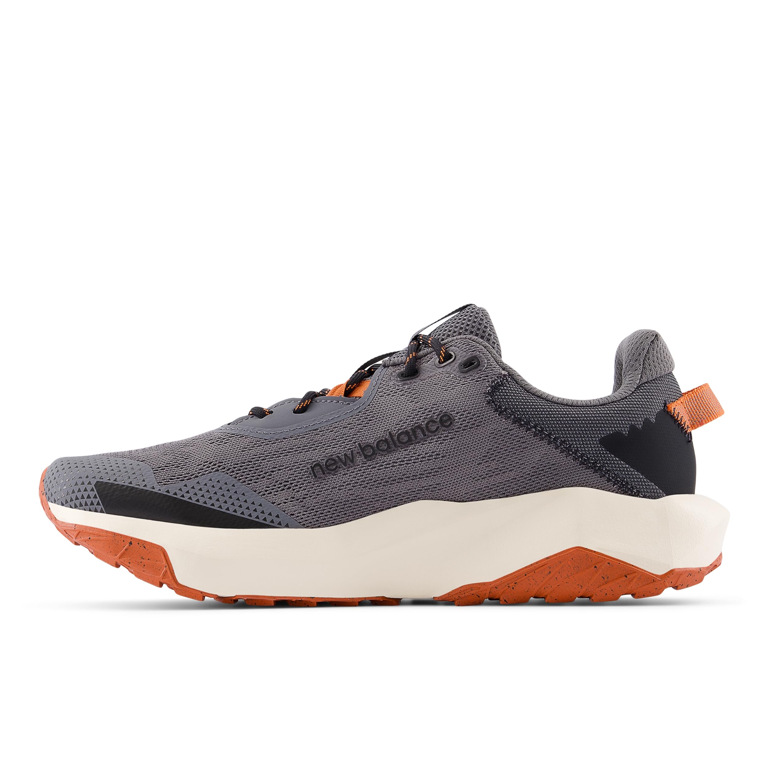 Zapatilla de trail running DynaSoft Nitrel V6 para hombre, Castlerock/Negro/Sienna, 8.5 XW
