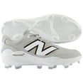 thumbnail image 1 of New Balance Mens 3000V7 Molded Baseball Cleats Grey/White 8.5, 1 of 6