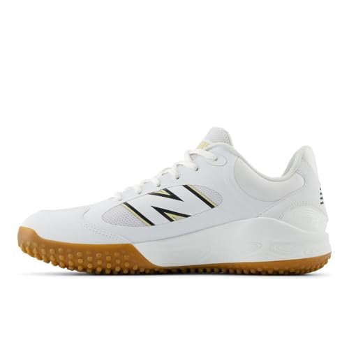 New Balance Mens 3000V7 Baseball Turfs White/Black 9.5