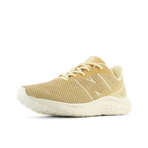 New Balance Men's Fresh Foam Arishi V4 Running Shoe, Dolce/Gold/Angora, 10.5 Wide