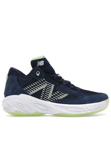 New! Size: 8 Men/9.5 Women | New Balance Fresh Foam BB v2 | Navy/Lime Glow New-Balance-Fresh-Foam-BB-v2-  main image 3