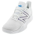 thumbnail image 1 of New Balance Men`s Fresh Foam Lav V2 D Width Tennis Shoes White and Laser Blue (  10   ), 1 of 4