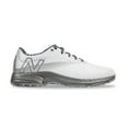thumbnail image 1 of New Balance Men's Fresh Foam X Defender Sl Golf Shoes White/Grey D 10, 1 of 2