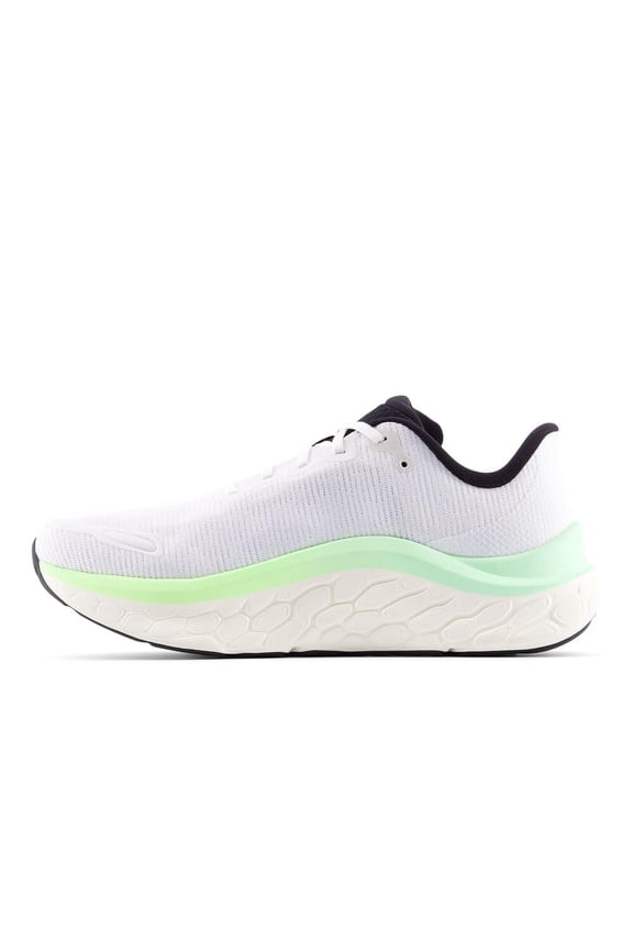 Men's Fresh Foam X Kaiha Road V1 Running Shoe, White/Mint Flash/Angora, 7.5 M