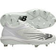 thumbnail image 1 of New Balance Men's Fuel Cell 4040V6 Low Metal Baseball Cleats White/Black D 7.5, 1 of 6