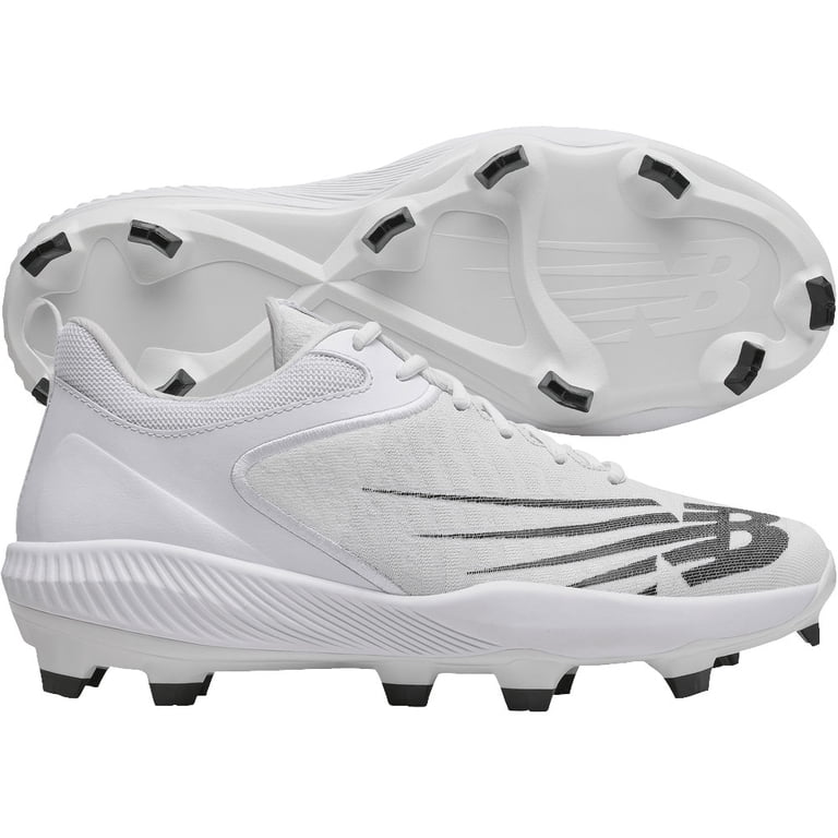 NWT New Balance White Fuelcell Molded Baseball Cleats Size 15 New Balance 4040v8 Mens Wide Molded Baseball Cleats main image 4