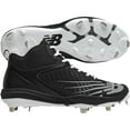 thumbnail image 1 of New Balance Men's Fuel Cell 4040V6 Mid Metal Baseball Cleats Black/White D 11, 1 of 6