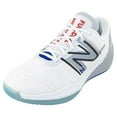 thumbnail image 1 of New Balance Men`s Fuel Cell 996v5 2E Width Pickleball Shoes White (  8.5   ), 1 of 5