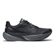 New Balance Mens FuelCell Rebel v5, Black/Castlerock/Silver Metallic, 10, Standard