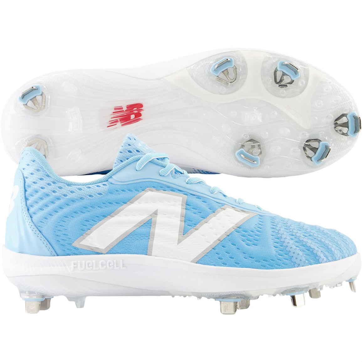 New Balance Mens FuelCell 4040v7 Low Metal Baseball Cleat