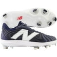thumbnail image 1 of New Balance Men's Fuelcell 4040V7 Low Metal Baseball Cleat Navy/White Wide 11.5, 1 of 6