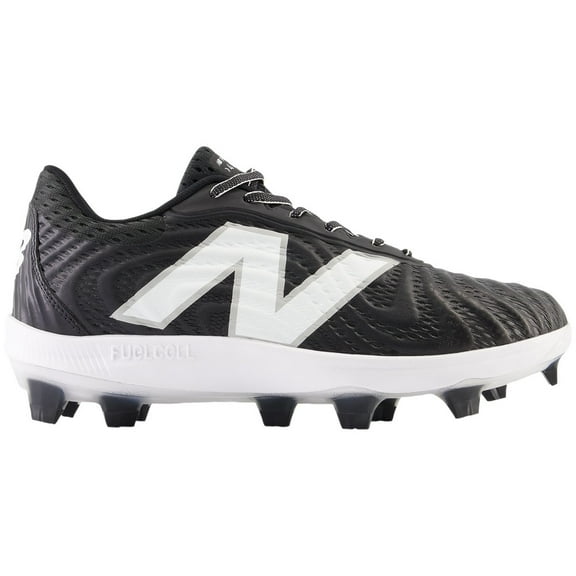 New Balance Men's Fuelcell 4040V7 Low Molded Baseball Cleat Black/White Medium 6