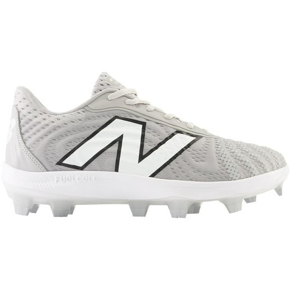 New Balance Men's FuelCell 4040v7 Low Molded Baseball Cleat Grey/White 9.5