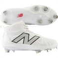 thumbnail image 1 of New Balance Mens FuelCell 4040v7 Mid Metal Baseball Cleat White/Grey 10.5, 1 of 6