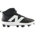 thumbnail image 1 of New Balance Men's FuelCell 4040v7 Mid Molded Baseball Cleat Black/White 10, 1 of 6