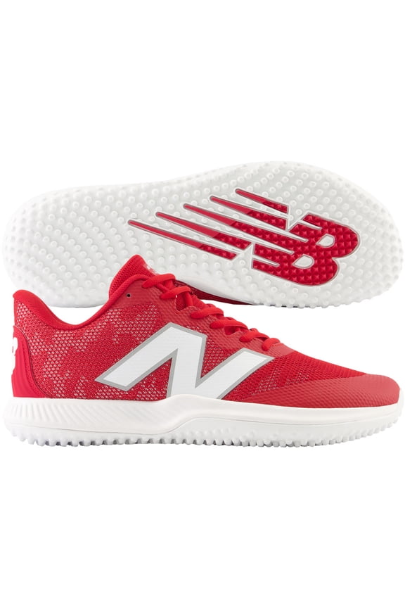 Unisex FuelCell 4040 V7 Turf Trainer Baseball Shoe,Team Red/Optic White,Men 8 / Women 9.5