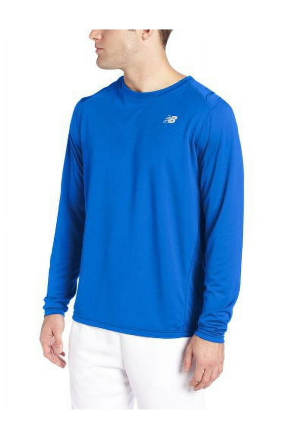 Men's Go 2 Long Sleeve Top, Cobalt, Small