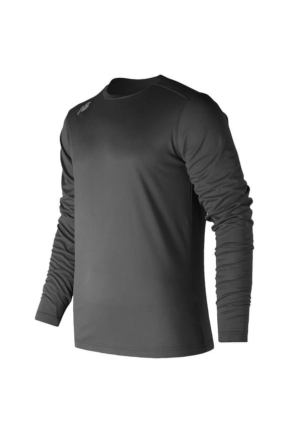 Men's Long Sleeve Tech Baseball T-Shirt Black M