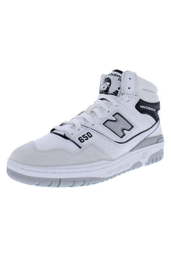 650 Mens Shoes Size 10.5, Color: White/Black