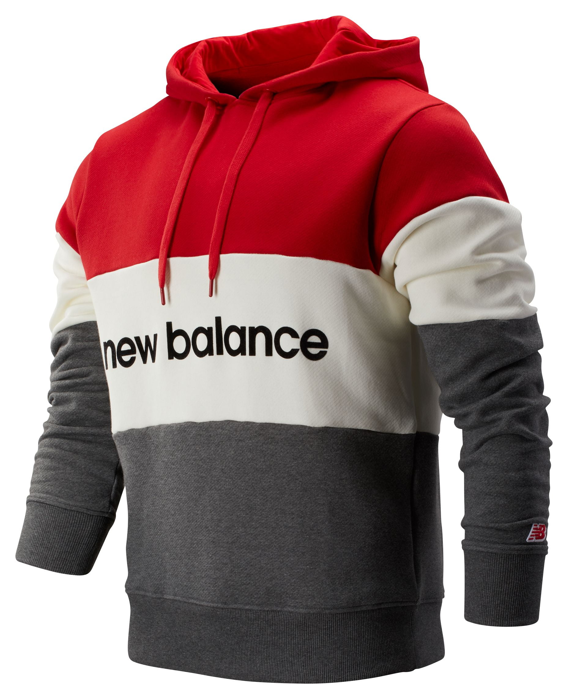 New Balance Classic Pull Over Mens Active Sweaters Size S Color Red White Black Walmart
