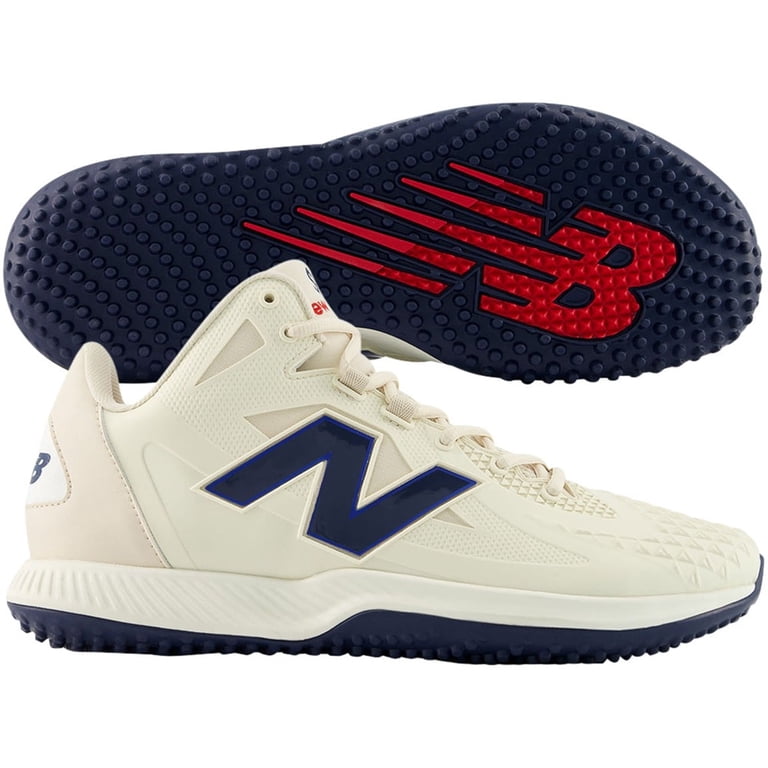 New Balance Men's Ohtani 1 Baseball Turf Shoes Grey/Navy 12