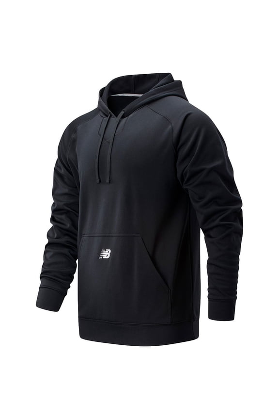 Men's Performance Tech Baseball Hoodie Black M