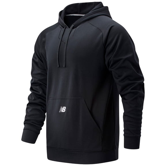 New Balance Men's Performance Tech Baseball Hoodie Black M