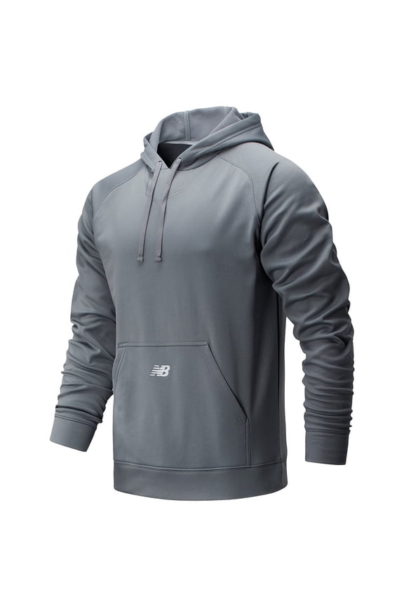 Men's Performance Tech Baseball Hoodie Grey M