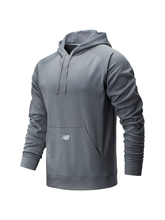 Men's Performance Tech Baseball Hoodie Grey M