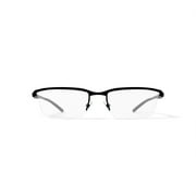 New Balance Mens NB506 Rectangular Prescription Eyeglasses with Case, Navy