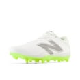 thumbnail image 1 of New Balance Men's Rush V4 Low Lacrosse Shoe, White/White/Hi-Lite, 8 Wide, 1 of 1
