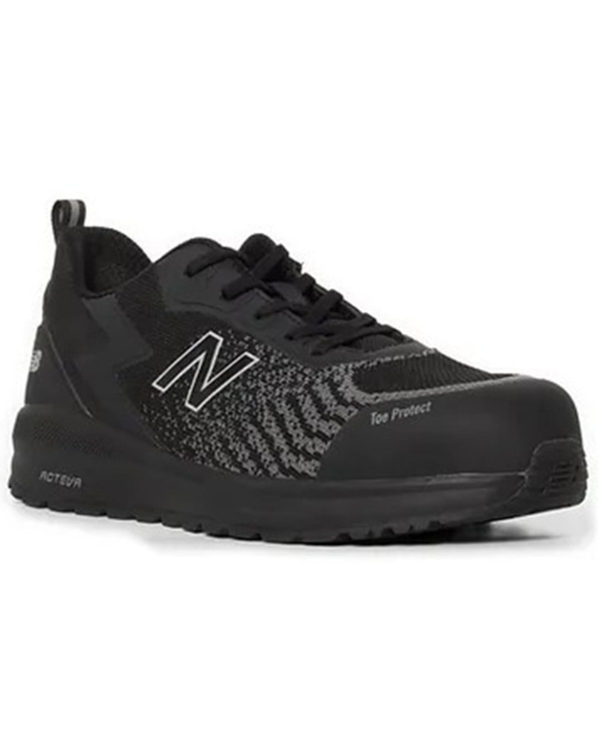 8YARDS Men’s Nuéva R BLACK New Balance Men's Speedware Lace-Up Work Shoes Composite Toe