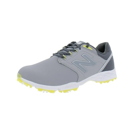 New Balance Men's Striker V3 Golf Shoes Grey/Yellow D 12
