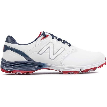 New Balance Men's Striker V3 Golf Shoes White/Blue D 9