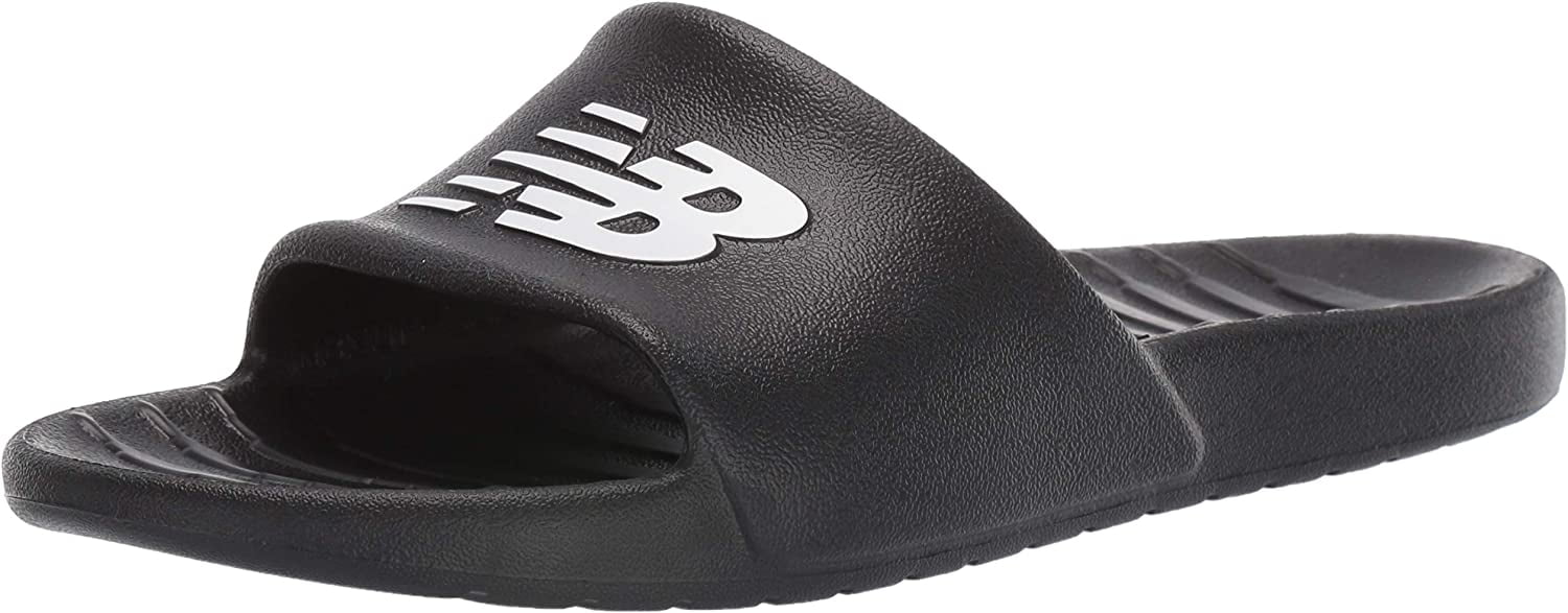 New Balance Mens 100 V1 Slide Sandal BlackBlack Philippines Ubuy