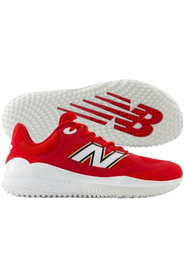 New Balance White and Bright Red Athletic Shoe 12 Mens Medium Width New Balance MS237BO Grey/ White- Red Men main image 2