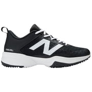 New Balance Mens 4040V8 Baseball Turfs Black/White 9